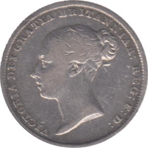 1839 SIXPENCE ( FINE ) 6 - Sixpence - Cambridgeshire Coins