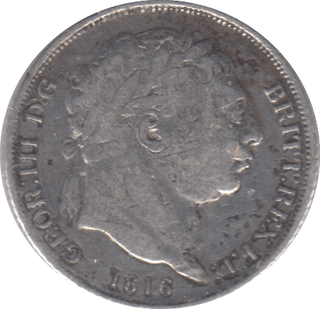 1816 SIXPENCE ( FINE ) 6