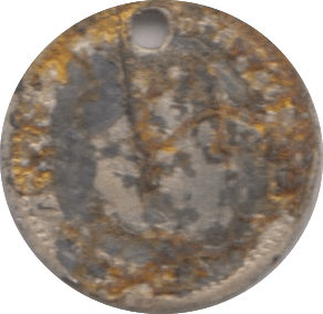 1834 3 HALF PENCE ( FAIR ) HOLED - three half pence - Cambridgeshire Coins
