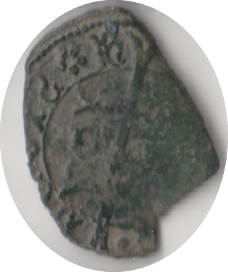 1528 - 1558 UNIDENTIFIED HAMMERED MEDIEVAL EUROPEAN ref 17