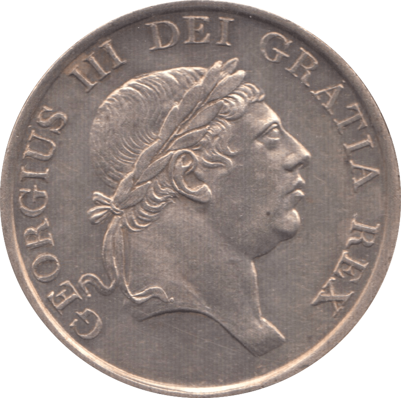 1813 SILVER BANK TOKEN THREE SHILLING ( EF )