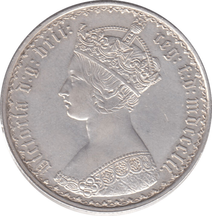 1852 FLORIN ( AUNC ) - FLORIN - Cambridgeshire Coins