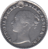 1852 MAUNDY ONE PENNY ( GVF ) HOLED - Maundy Coins - Cambridgeshire Coins