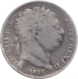 1816 SIXPENCE ( FINE )