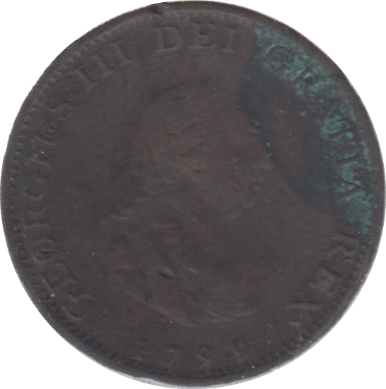 1799 FARTHING ( FINE ) 3