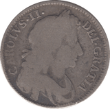 1676 HALFCROWN ( FINE ) 9