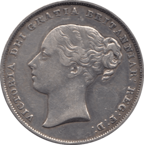 1853 SHILLING ( GVF ) 6 - Shilling - Cambridgeshire Coins