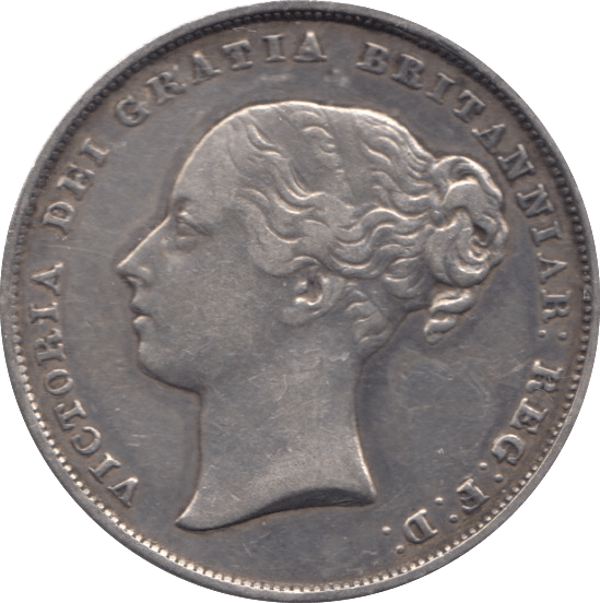 1853 SHILLING ( GVF ) 6 - Shilling - Cambridgeshire Coins
