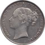 1853 SHILLING ( GVF ) 6 - Shilling - Cambridgeshire Coins