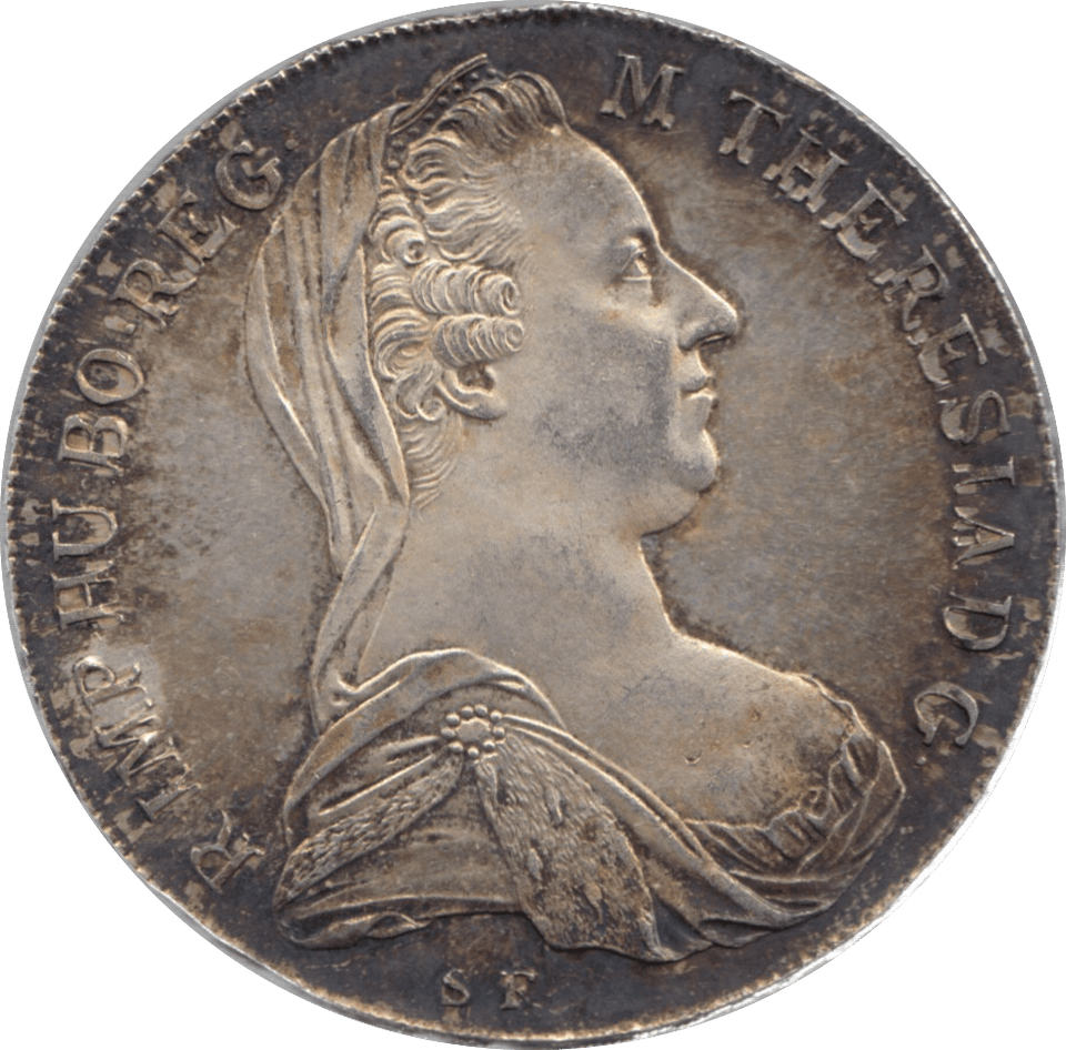 1780 SILVER THALER  MARIA THERESA REF 3
