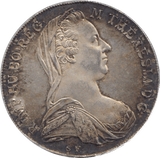 1780 SILVER THALER  MARIA THERESA REF 3