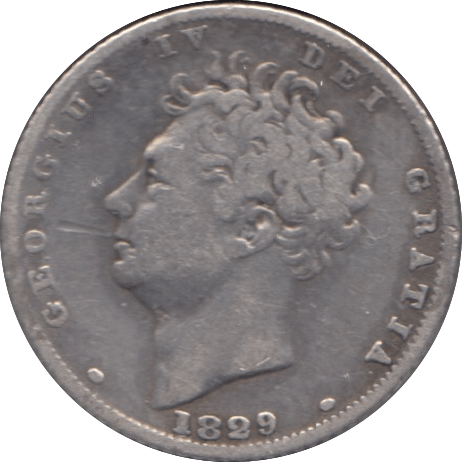 1829 SIXPENCE ( FINE ) - Sixpence - Cambridgeshire Coins