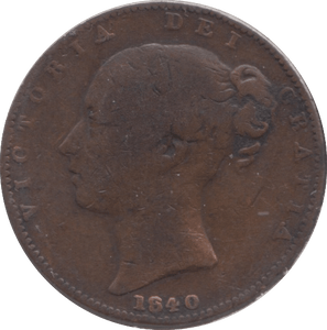 1840 FARTHING ( FAIR ) 2 - Farthing - Cambridgeshire Coins