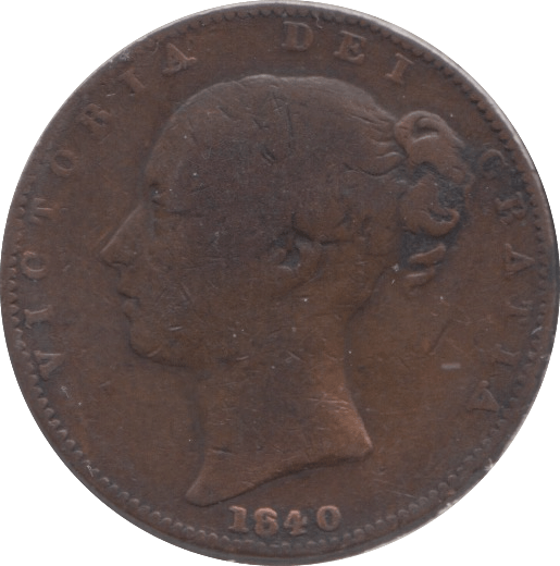 1840 FARTHING ( FAIR ) 2 - Farthing - Cambridgeshire Coins