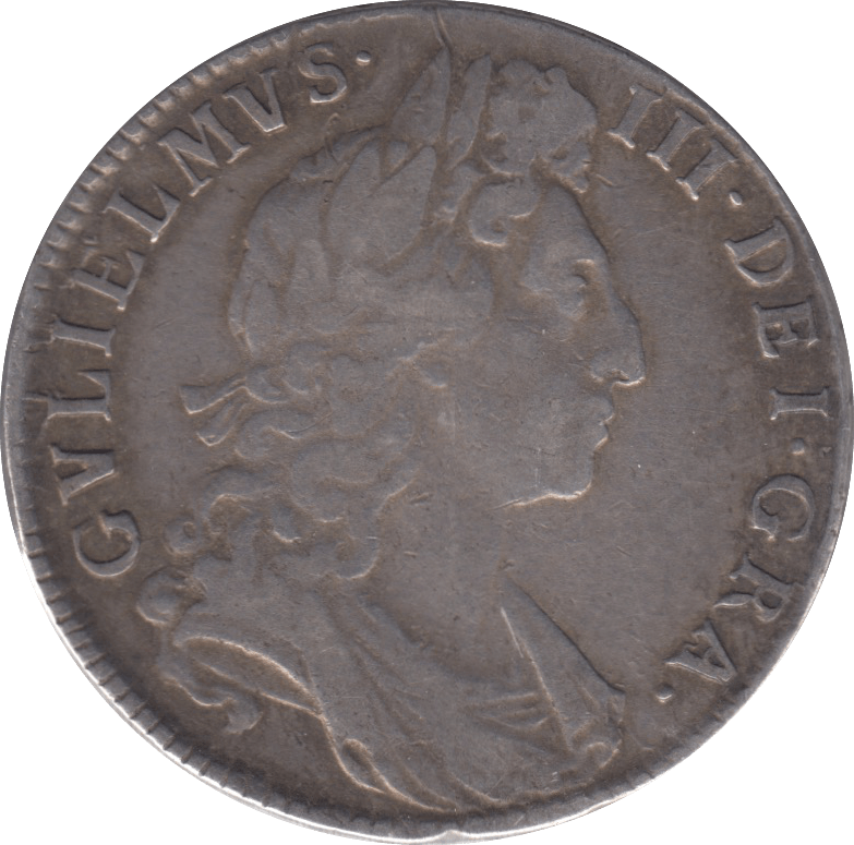 1698 HALFCROWN ( GF )
