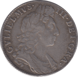 1698 HALFCROWN ( GF )