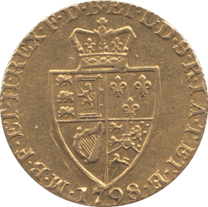 1798 GOLD ONE GUINEA ( VF )