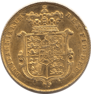 1829 GOLD SOVEREIGN ( AUNC ) GEORGE IV - Sovereign - Cambridgeshire Coins
