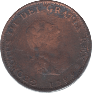 1799 FARTHING ( FAIR ) 3