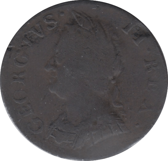 1754 FARTHING ( FINE ) 4