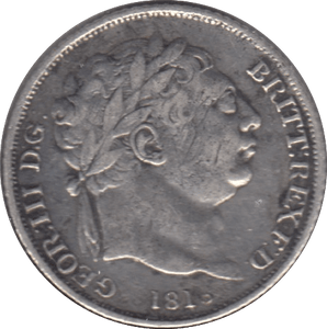 1818 SIXPENCE ( VF ) 6