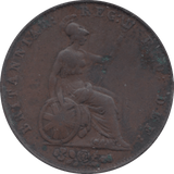 1853 HALFPENNY ( GF ) 2 - HALFPENNY - Cambridgeshire Coins