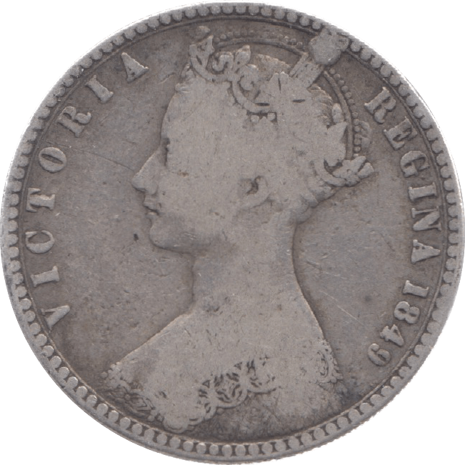 1849 FLORIN ( FINE ) 7 - Florin - Cambridgeshire Coins