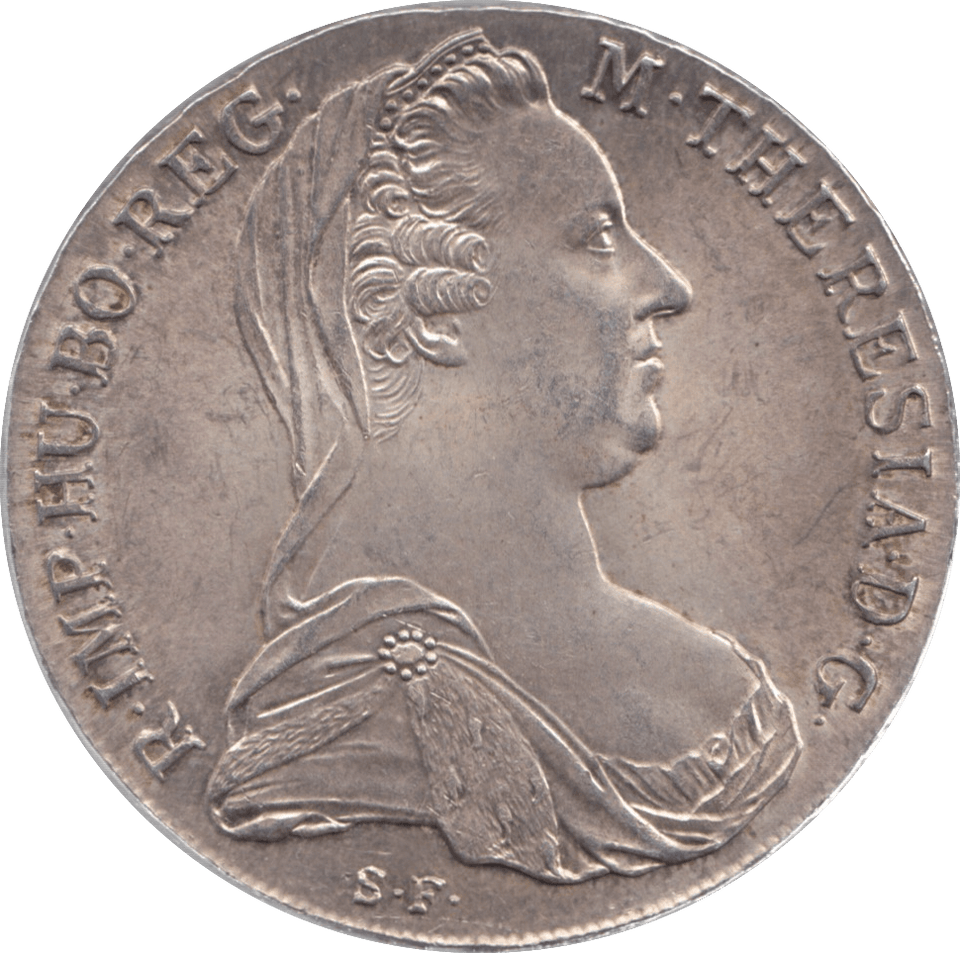 1780 SILVER THALER  MARIA THERESA REF 4