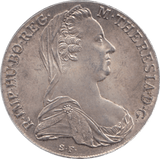 1780 SILVER THALER  MARIA THERESA REF 4