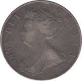 1703 HALFCROWN ( GF ) VERY RARE 9