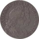 1693 HALFCROWN ( VF ) INVERTED 3 QVINTOF F OVER E