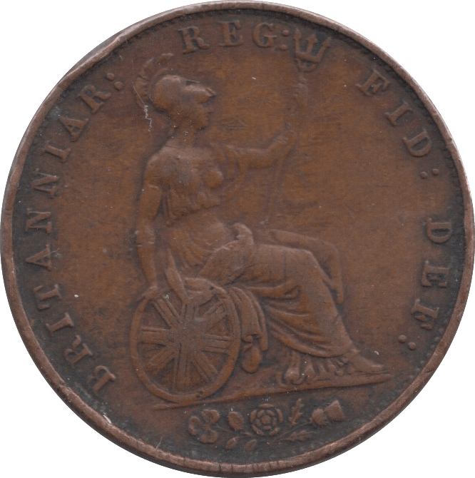 1853 HALF PENNY ( VF ) 3 - HALFPENNY - Cambridgeshire Coins