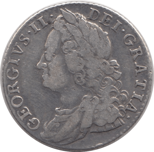 1747 SHILLING ( VF ) 2