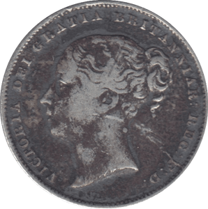 1839 SHILLING ( FAIR ) 2 - Shilling - Cambridgeshire Coins