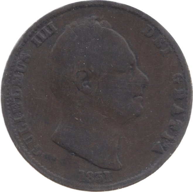 1831 HALFPENNY ( FAIR ) - Halfpenny - Cambridgeshire Coins