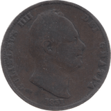 1831 HALFPENNY ( FAIR ) - Halfpenny - Cambridgeshire Coins