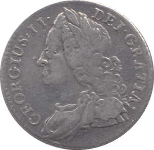 1745 SIXPENCE ( GVF ) 6