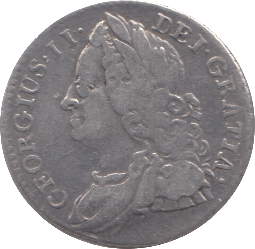 1745 SIXPENCE ( GVF ) 6