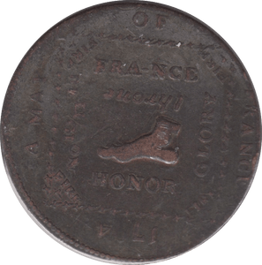 1795 HALF PENNY TOKEN MIDDLESEX