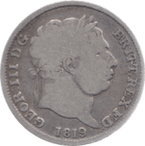 1819 SIXPENCE ( NF ) 9