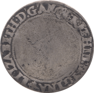 1558-1603 SHILLING ELIZABETH 1ST