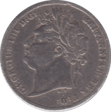 1821 SIXPENCE ( VF ) 2