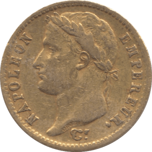 1810 GOLD NAPOLEON I 20 FRANCS FRANCE