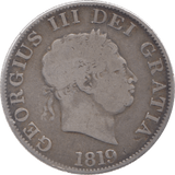 1819 HALFCROWN ( FINE ) 6