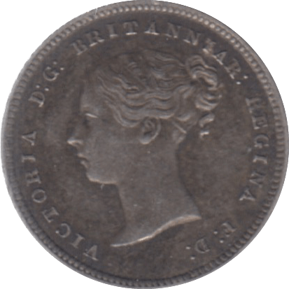 1852 MAUNDY FOURPENCE ( EF ) - Maundy Coins - Cambridgeshire Coins
