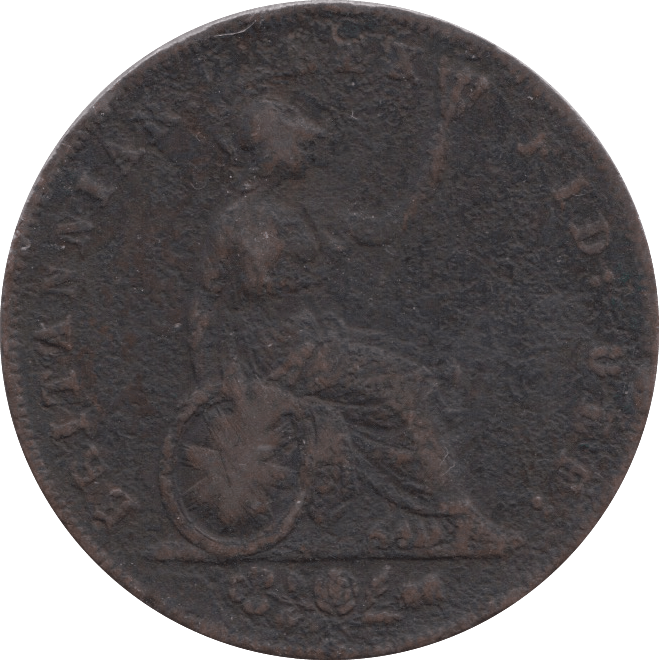 1827 HALF PENNY ( NF ) 3 - HALFPENNY - Cambridgeshire Coins