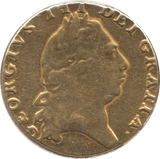 1798 GOLD ONE GUINEA ( FINE ) GEORGE III