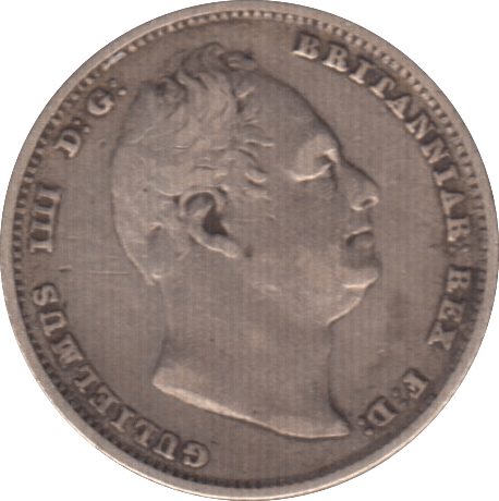 1834 SIXPENCE ( FINE ) 4 - Sixpence - Cambridgeshire Coins