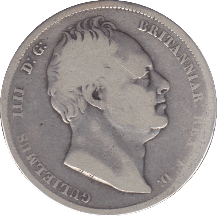 1834 HALFCROWN ( FINE ) 6 - Halfcrown - Cambridgeshire Coins