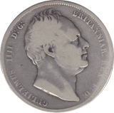 1834 HALFCROWN ( FINE ) 6 - Halfcrown - Cambridgeshire Coins